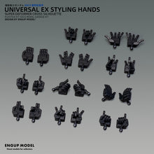 Load image into Gallery viewer, SDCS Universal EX Styling Hands 3D Printing Resin Garage Kit
