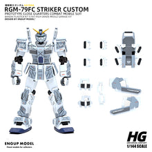 Load image into Gallery viewer, HGUC 1/144 RGM-79FC Striker Custom Katana Gundam 3D Printing Resin Garage Kit