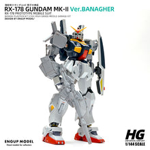 Load image into Gallery viewer, HGUC 1/144 RX-178 MK-II Ver.Banagher Gundam 3D Printing Resin Garage Kit