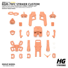 Load image into Gallery viewer, HGUC 1/144 RGM-79FC Striker Custom Katana Gundam 3D Printing Resin Garage Kit