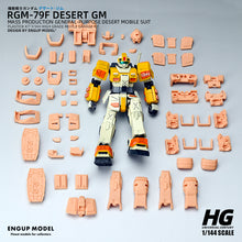 Load image into Gallery viewer, HGUC 1/144 RGM-79F Desert GM Gundam 3D Printing Resin Garage Kit