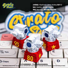 Load image into Gallery viewer, PLA Navy LY-1 Falcon-1 Laser SLADS Custom Resin Keycap for Cherry MX