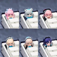 Load image into Gallery viewer, Blue Archive Inspired Fan-made Artisan Keycap - Vol. 1 for Cherry MX