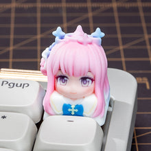 Load image into Gallery viewer, Blue Archive Inspired Fan-made Artisan Keycap - Vol. 1 for Cherry MX