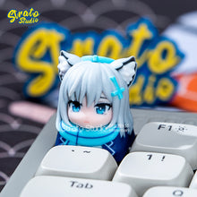 Load image into Gallery viewer, Blue Archive Doujin Custom Resin Keycap for Cherry MX