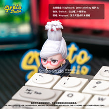 Load image into Gallery viewer, DAN DA DAN / ダンダダン Doujin Custom Resin Keycap for Cherry MX