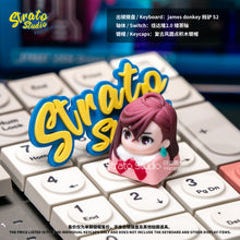 Load image into Gallery viewer, DAN DA DAN / ダンダダン Doujin Custom Resin Keycap for Cherry MX