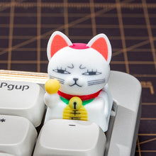Load image into Gallery viewer, DAN DA DAN Inspired Fan-made Artisan Keycap for Cherry MX