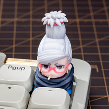 Load image into Gallery viewer, DAN DA DAN Inspired Fan-made Artisan Keycap for Cherry MX