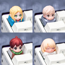 Load image into Gallery viewer, Delicious in Dungeon Inspired Fan-made Artisan Keycap for Cherry MX
