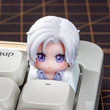 画像をギャラリービューアに読み込む, Cherry MX 用、Beyond the World にインスパイアされたファンメイドのアーティザンキーキャップ