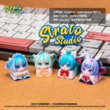 Load image into Gallery viewer, Hatsune Miku Doujin Custom Resin Keycap for Cherry MX
