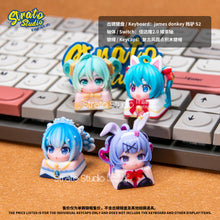 Load image into Gallery viewer, Hatsune Miku Doujin Custom Resin Keycap for Cherry MX