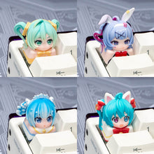 Load image into Gallery viewer, Hatsune Miku Inspired Fan-made Artisan Keycap - Vol. 1 for Cherry MX