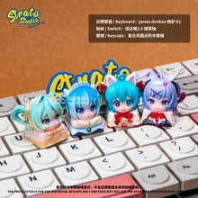 Load image into Gallery viewer, Hatsune Miku Doujin Custom Resin Keycap for Cherry MX