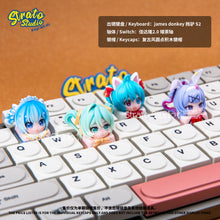Load image into Gallery viewer, Hatsune Miku Doujin Custom Resin Keycap for Cherry MX
