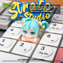 Load image into Gallery viewer, Hatsune Miku Doujin Custom Resin Keycap for Cherry MX