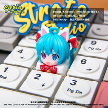 Load image into Gallery viewer, Hatsune Miku Doujin Custom Resin Keycap for Cherry MX