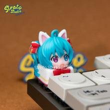 Load image into Gallery viewer, Hatsune Miku Doujin Custom Resin Keycap for Cherry MX