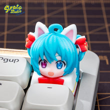 Load image into Gallery viewer, Hatsune Miku Doujin Custom Resin Keycap for Cherry MX