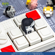 Load image into Gallery viewer, Junji Ito Tomie Kawakami Fan-made Artisan Keycap for Cherry MX