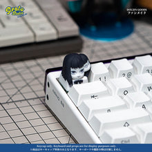 Load image into Gallery viewer, Junji Ito Tomie Kawakami Fan-made Artisan Keycap for Cherry MX