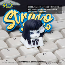 Load image into Gallery viewer, Junji Ito Tomie Kawakami Doujin Custom Resin Keycap for Cherry MX