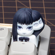 Load image into Gallery viewer, Junji Ito Tomie Kawakami Fan-made Artisan Keycap for Cherry MX