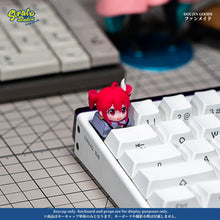 Load image into Gallery viewer, Kasane Teto Inspired Fan-made Artisan Keycap for Cherry MX