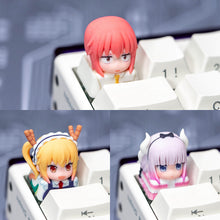 Load image into Gallery viewer, Miss Kobayashi's Dragon Maid Inspired Fan-made Artisan Keycap - Vol. 1 for Cherry MX