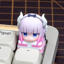 Load image into Gallery viewer, Miss Kobayashi's Dragon Maid Inspired Fan-made Artisan Keycap - Vol. 1 for Cherry MX