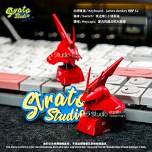 Load image into Gallery viewer, Zeon MSN-04 SAZABI Doujin Custom Resin Keycap Magnetically Controlled Luminescence for Cherry MX