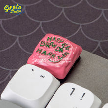 Load image into Gallery viewer, Harry Potter Birthday Cake Doujin Custom Resin Keycap for Cherry MX Low Profile