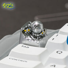 Load image into Gallery viewer, Doraemon Sculptor Statue Doujin Custom Resin Keycap for Cherry MX