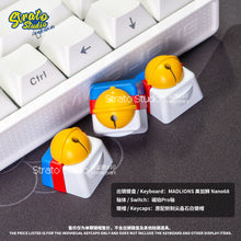 Load image into Gallery viewer, Doraemon's Bell Doujin Custom Resin Keycap for Cherry MX / MX Low Profile