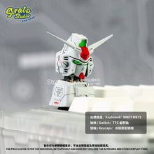 Load image into Gallery viewer, Gundam RX-78GP03S Stamen Doujin Custom Resin Keycap Magnetically Controlled Luminescence for Cherry MX
