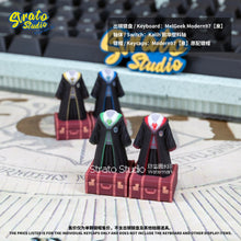 Load image into Gallery viewer, Harry Potter Hogwarts House Robes Doujin Custom Resin Keycap for Cherry MX
