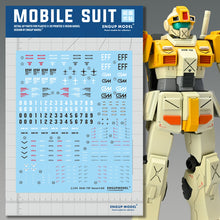 Load image into Gallery viewer, HGUC 1/144 RGM-79F Desert GM Special Decal Gundam Model Decal