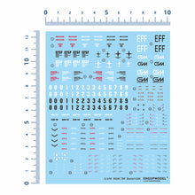 Load image into Gallery viewer, HGUC 1/144 RGM-79F Desert GM Special Decal Gundam Model Decal