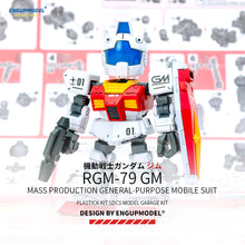 Load image into Gallery viewer, SDCS RGM-79 GM SD Gundam Cross Silhouette 3D Printing Resin Garage Kit
