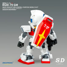 Load image into Gallery viewer, SDCS RGM-79 GM SD Gundam Cross Silhouette 3D Printing Resin Garage Kit