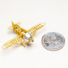 Load image into Gallery viewer, 1/160 Gee Bee R2 Racer 1932 Brass Precision Structure Model Kit