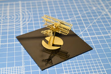 Load image into Gallery viewer, 1/160 Fokker Dr.1 Red Baron 1917 Brass Precision Structure Model Kit