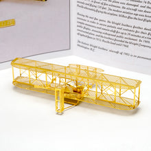 Load image into Gallery viewer, 1/160 Wright Flyer 1903 First Flight Brass Precision Structure Model Kit