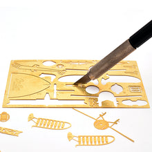 Load image into Gallery viewer, 1/160 Gee Bee R2 Racer 1932 Brass Precision Structure Model Kit