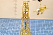 Load image into Gallery viewer, 1/160 Gee Bee R2 Racer & Bendix Pylon 1932 Brass Precision Structure Model Kit