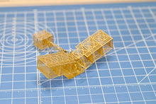 Load image into Gallery viewer, 1/160 Santos-Dumont 14bis 1906 Brass Precision Structure Model Kit