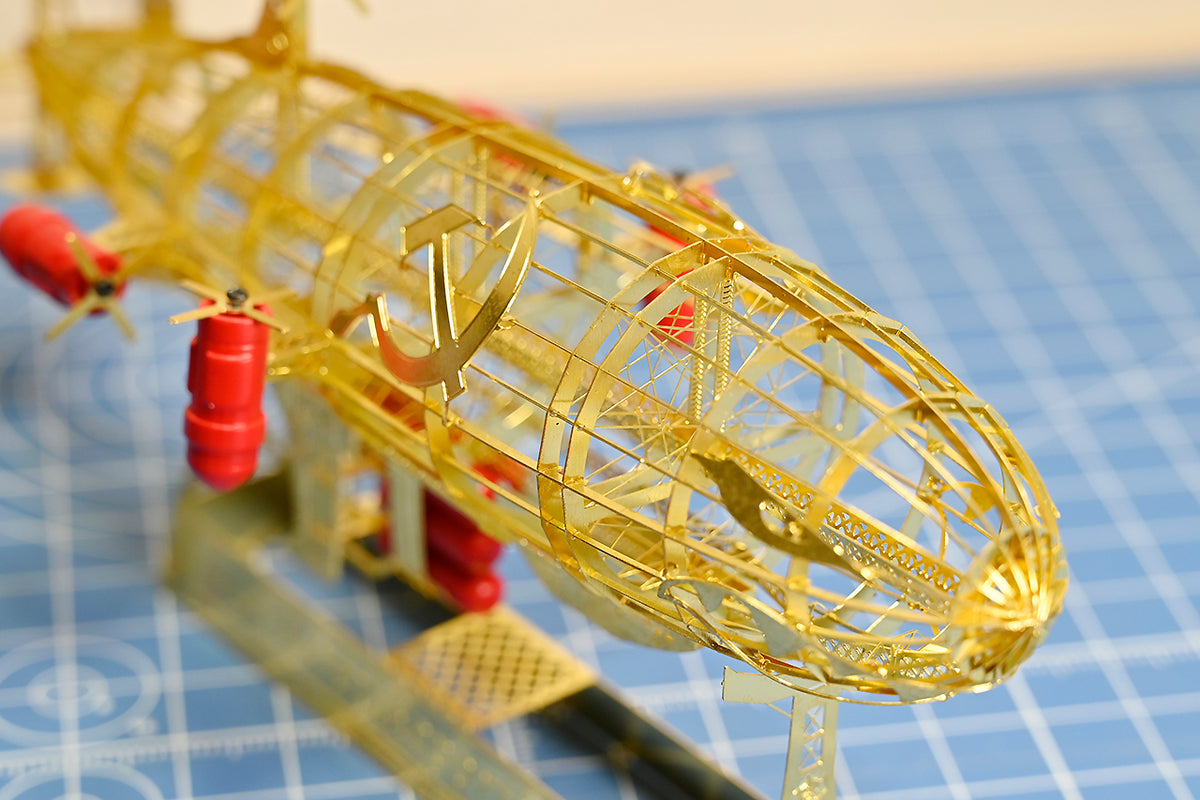Red Alert 2 Kirov Airship Brass Precision Structure Model Kit
