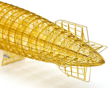 Load image into Gallery viewer, 1/1000 German Hindenburg Airship D-LZ129 1936 Brass Precision Structure Model Kit