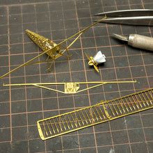 Load image into Gallery viewer, 1/160 Spirit of St.Louis 1927 Brass Precision Structure Model Kit